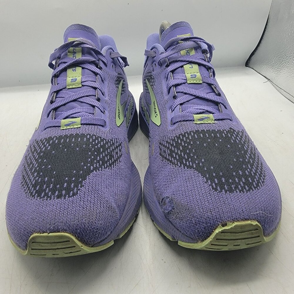 Brooks Launch GTS 9 Womens 9.5 Purple Running Shoes Athletic Casual 1203741B525 - Picture 2 of 13
